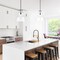 Designers Fountain Lakeview 60 Watt 1 Light Matte Black Pendant with Clear Glass Shade D229M-14P-MB - alternate 2